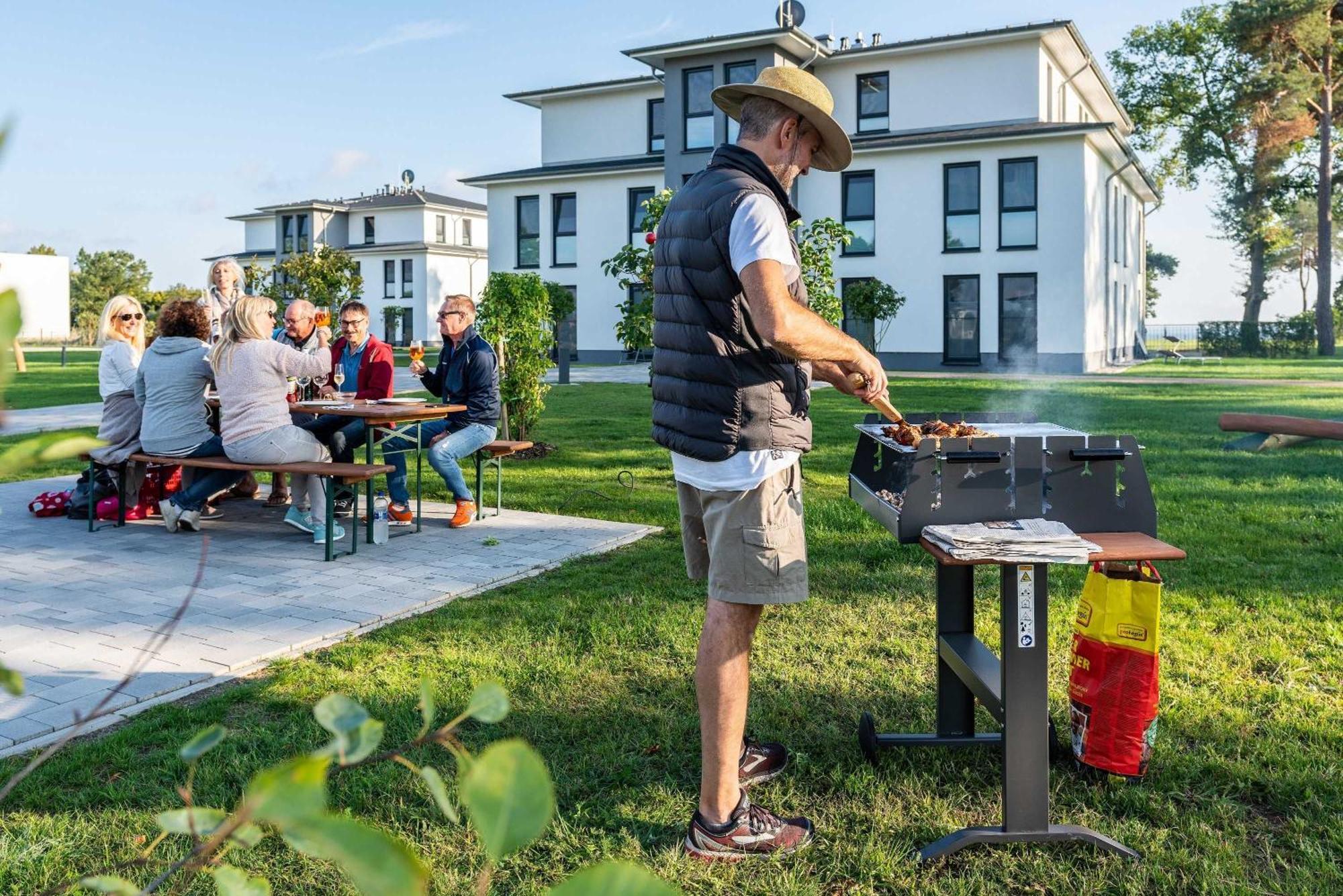 Terrassenwohnung "Inselhain" - Oase Am Haff Garz  Exteriör bild