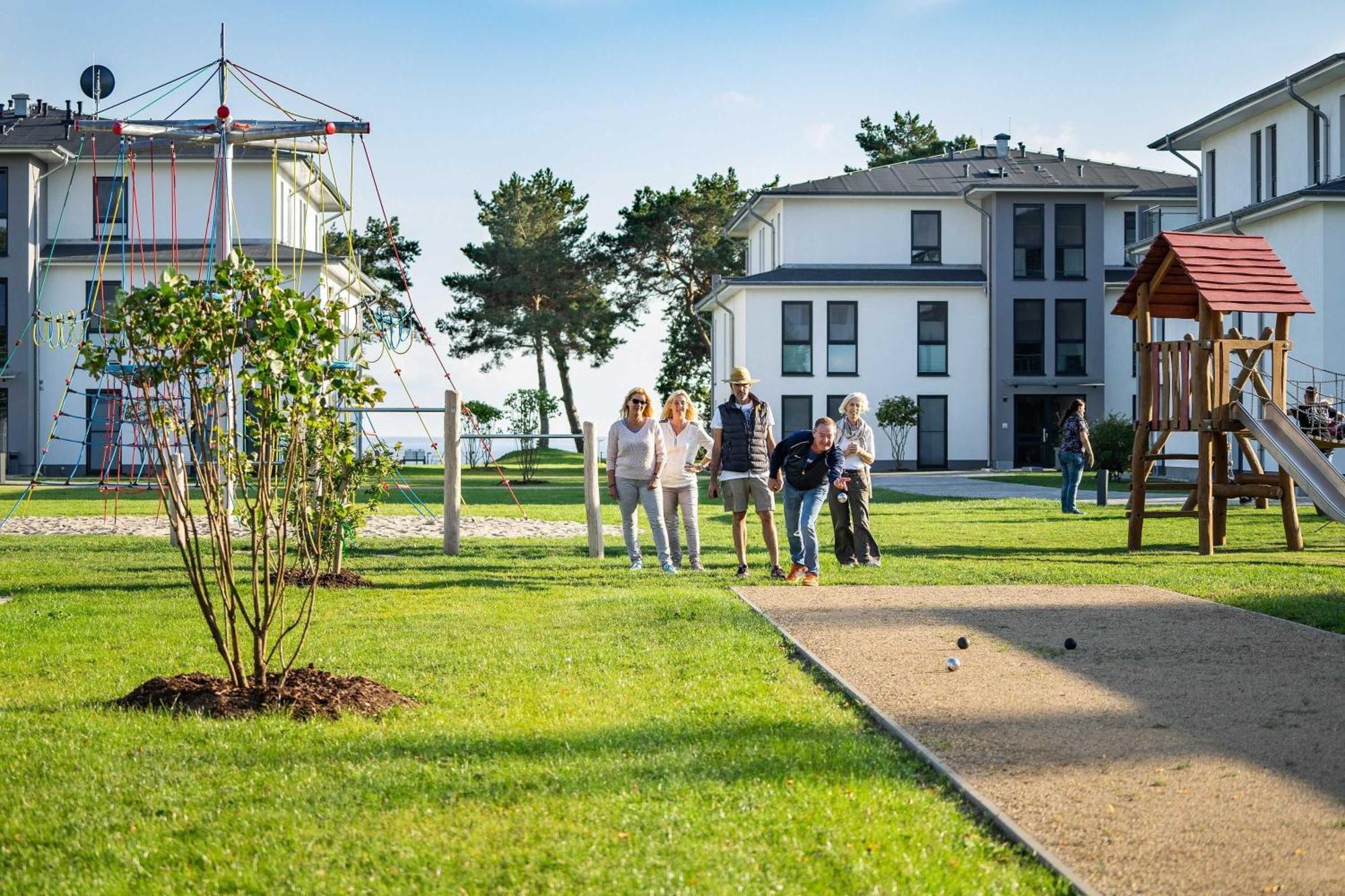 Terrassenwohnung "Inselhain" - Oase Am Haff Garz  Exteriör bild