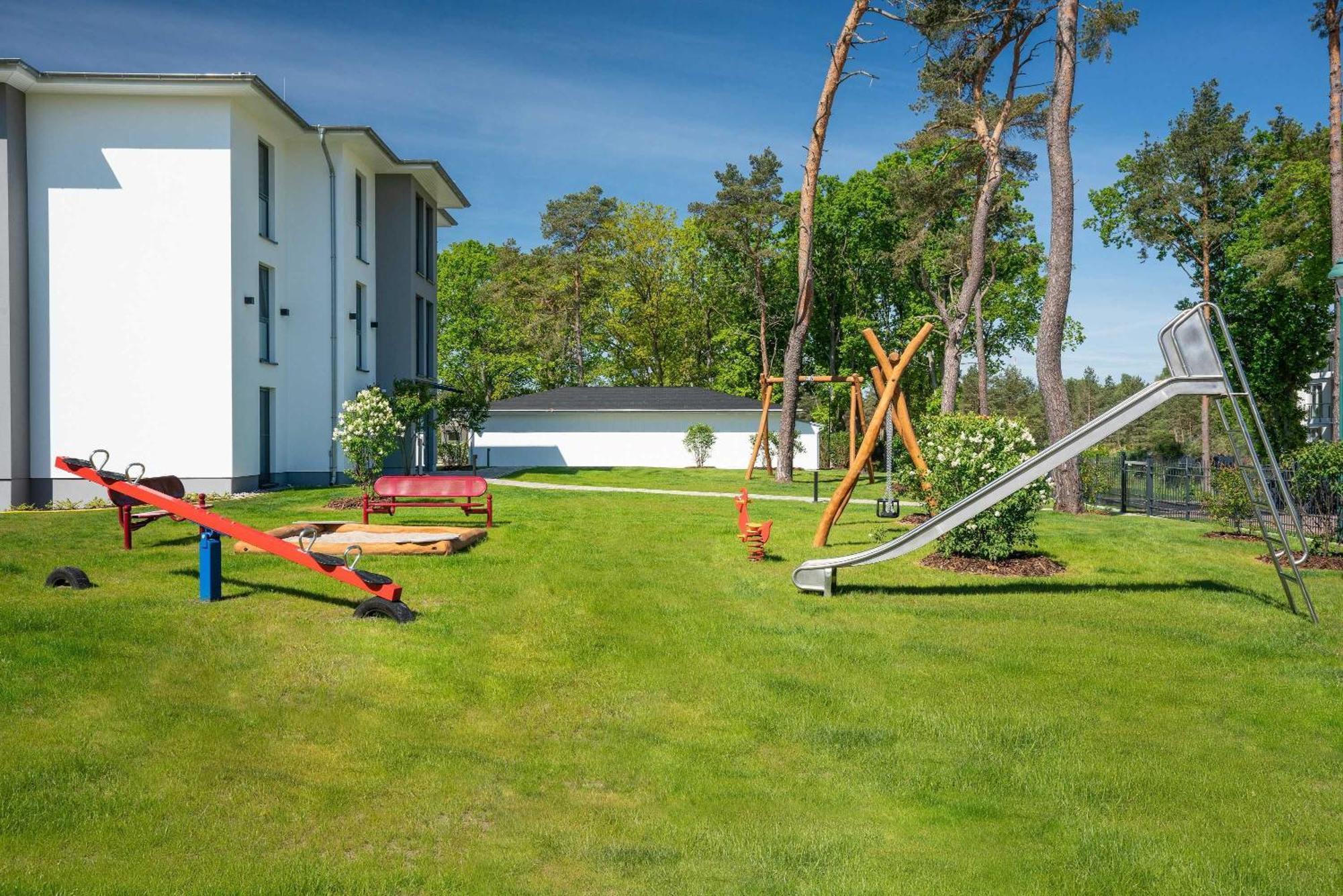 Terrassenwohnung "Inselhain" - Oase Am Haff Garz  Exteriör bild